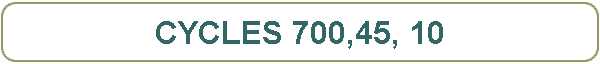 CYCLES 700,45, 10